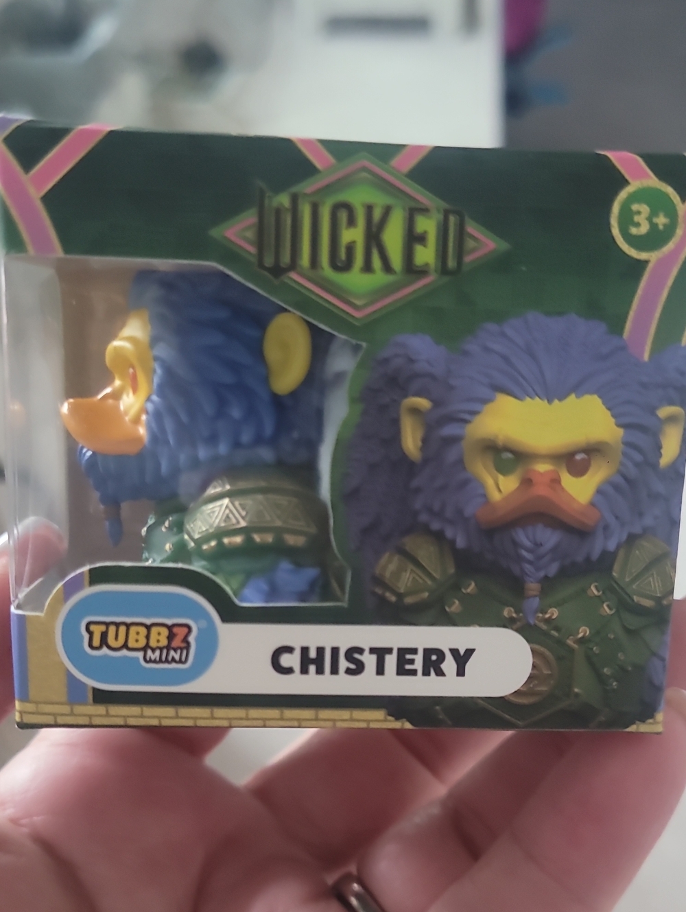 Chistery Tubbz Mini Figure — Purple & Yellow
